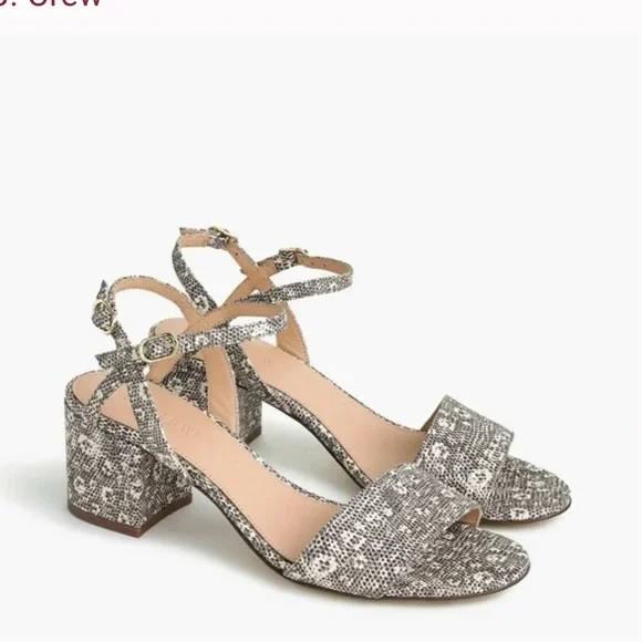 Womens Sandals J Crew Strappy Block Heel Sandal Crew Shoes Jcrew